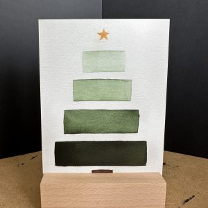 Adventskalender mit Aufsteller